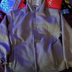 Fleece Jacket With Hoodie 