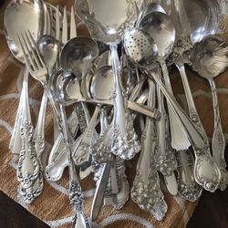 Vintage silverware