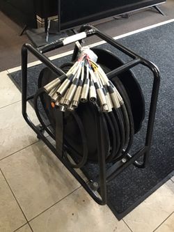 CARVIN SNK 16XR 100FT CABLE SNAKE ON CART