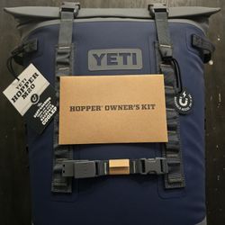 New YETI Hopper M20 Soft Backpack Cooler Navy Updated 2025 Model