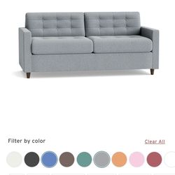 Joybird Mid Century Modern Sleeper Sofa Pull Out Bed Luxury Couch