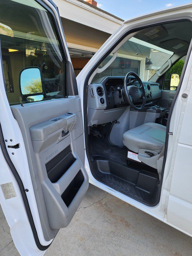 2013 Ford E150 Cargo Van With Compresser  & Shelves