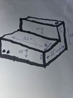 Plastic water tank