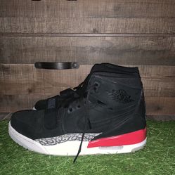 Jordan 312 Black Suede Size10