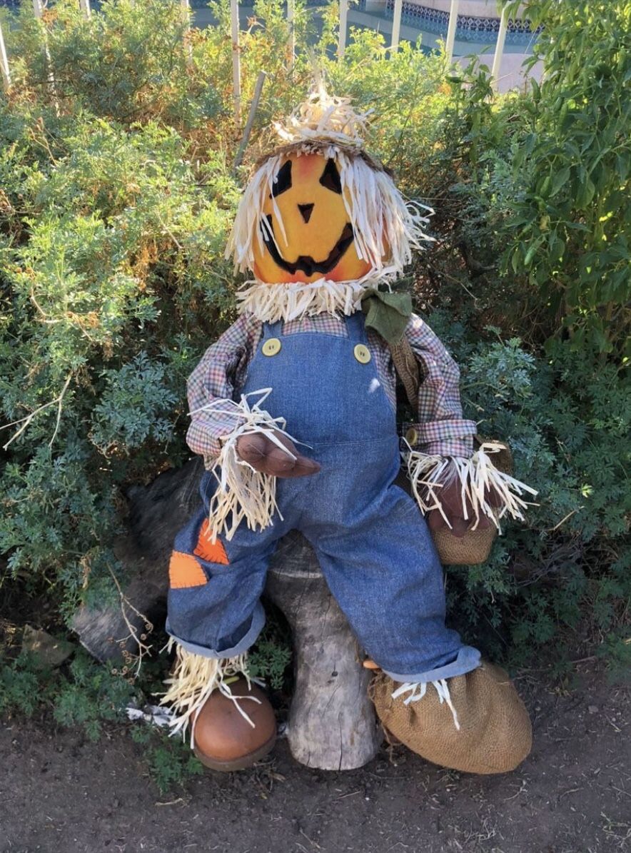 Halloween decoration scarecrow