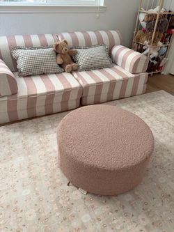 Pink Ottoman