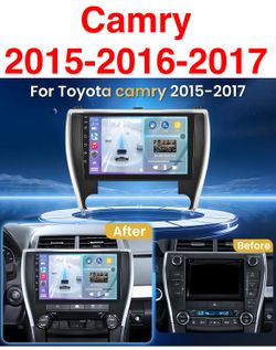 Wireless CarPlay Android Auto Screen Car 10”Camry 2015-2016-2017🔥$138🔥PRICE WITHOUT INSTALLATION