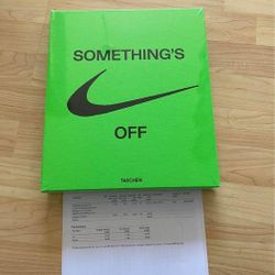 Virgil Abloh x Nike (Off White) Book