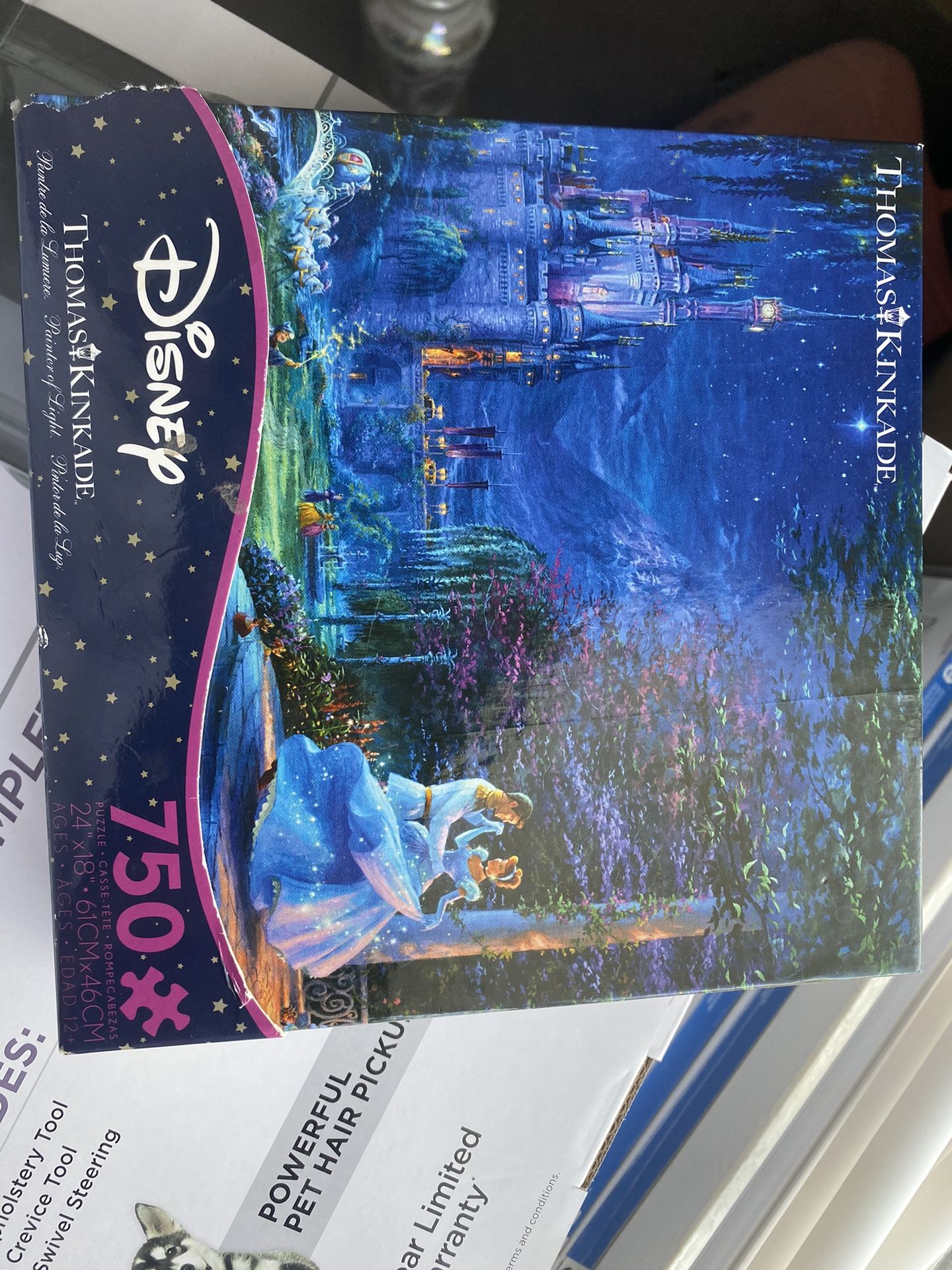 Thomas Kinkade Disney Cinderella Puzzle 750 pieces