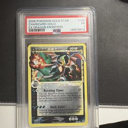 Gold Star Charizard Grail psa 1