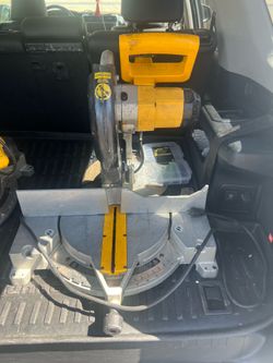 Dewalt saw.  price is firm. 12