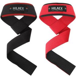 HILAEX Weight Lifting Straps Gym Straps for Training Fitness Workout Exercise Bodybuilding

