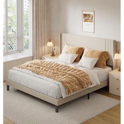 King Size Bed Frame + Headboard – New, Unopened