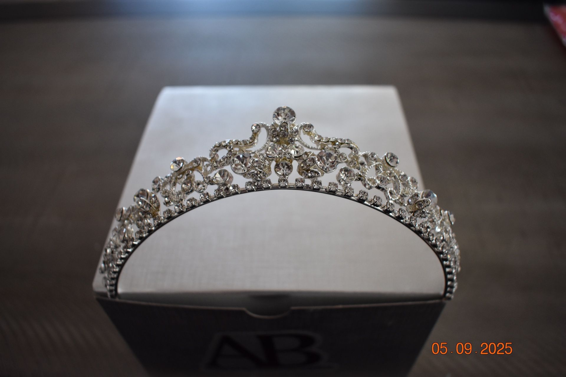 Ansonia Rhinestone Embellished Tiara