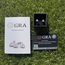 Vvs Moissanite earrings