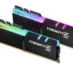 G.SKILL Trident Z RGB DDR4 RAM (XMP) 32GB (4x8GB) 3600MT/s CL18-22-22-42 1.35V (CASH ONLY)