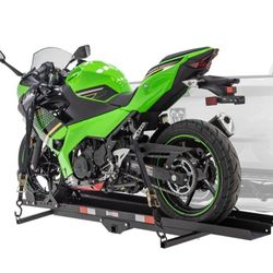 New In Box - Black Widow MCC-600 Heavy Duty Steel Motorcycle Carrier With Straps