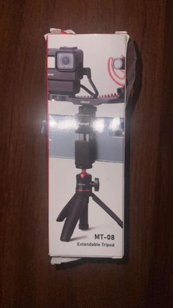 ULANZI MT-08 Extension Pole Tripod, Mini Selfie Stick Stand Handle Grip