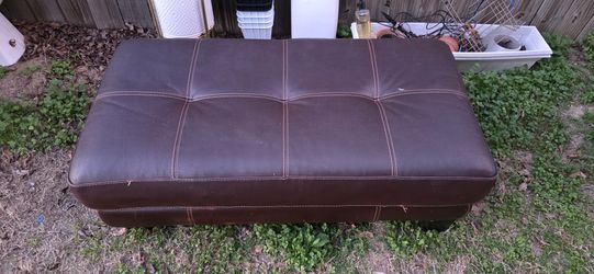 Leather Ottoman 4x2