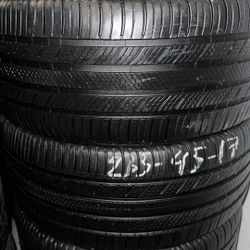 Set Of Michelin 235/45R17 Tires 
