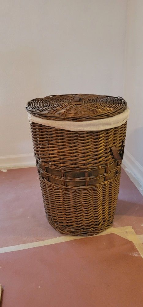 Wicker Clothing Hamper