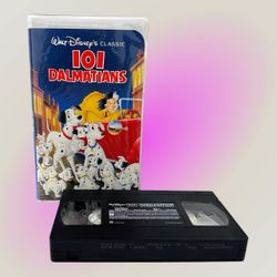 Disney 101 Dalmatians VHS Black Diamond Classic 1263 Clamshell  - Collectible