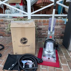Brand New Hoover PowerDash Pet Advanced Carpet Cleaner And Upholstery Cleaner. Fully Tested When You Come. I’ll Try It For YouF EH 55050Pc + Manual 