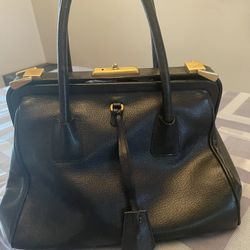 Black Leather Purse For Sale