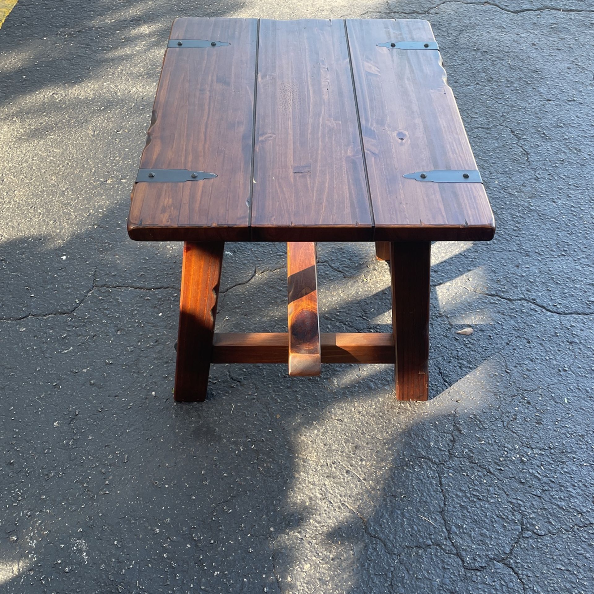 Pier One Import solid  Wood Side Table 