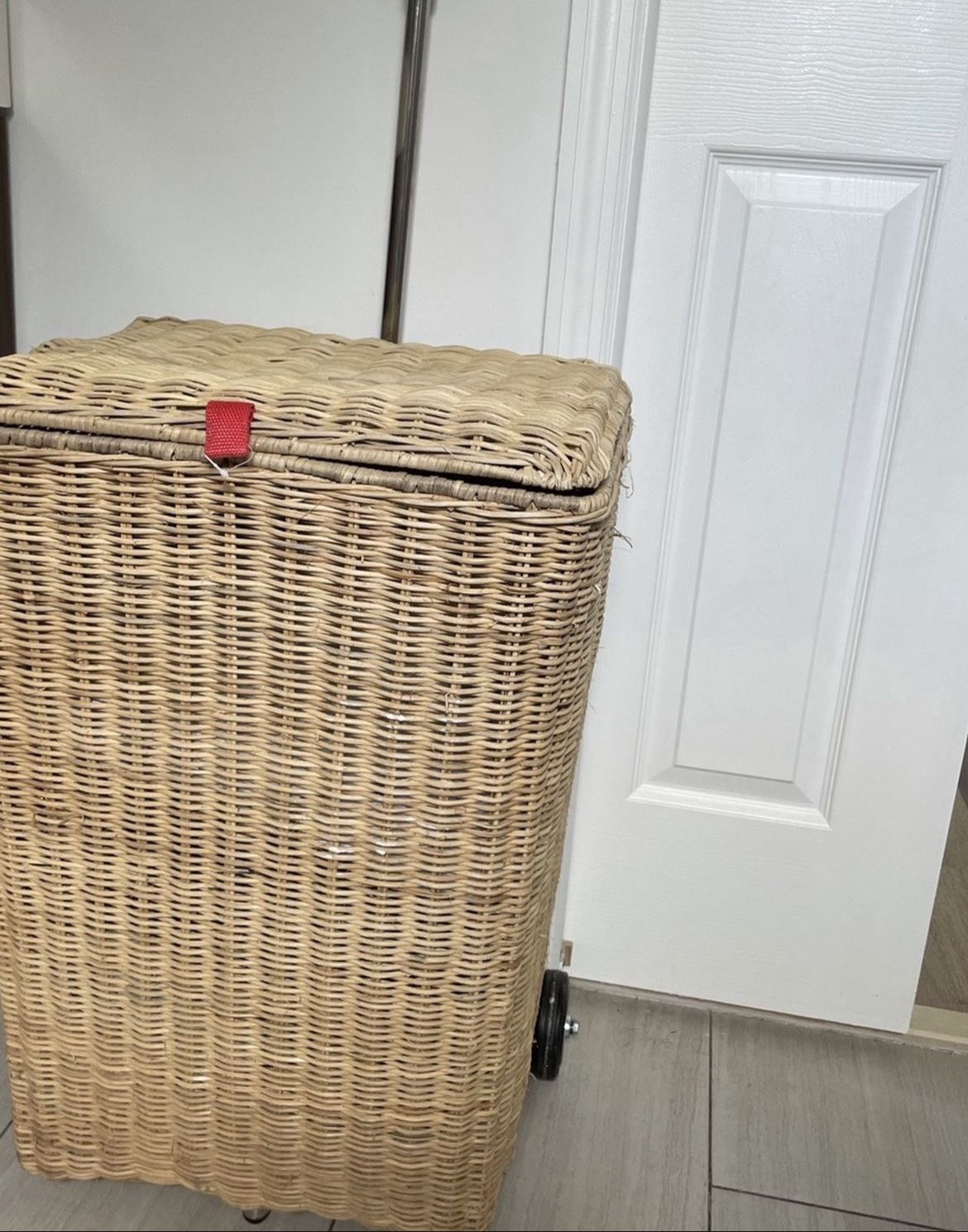 West Elm Laundry Hamper With Wheels for Sale in Miami, FL OfferUp