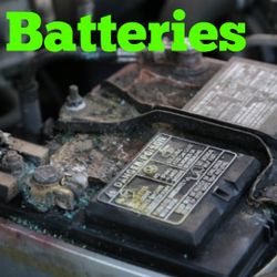 Batteries..... Batteries..... Batteries 