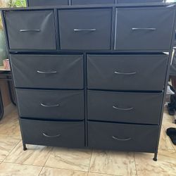 2 Sets Of Fabric Drawers