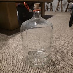 5 Gal Glass Carboy, Bottles/caps, Bottle Capper