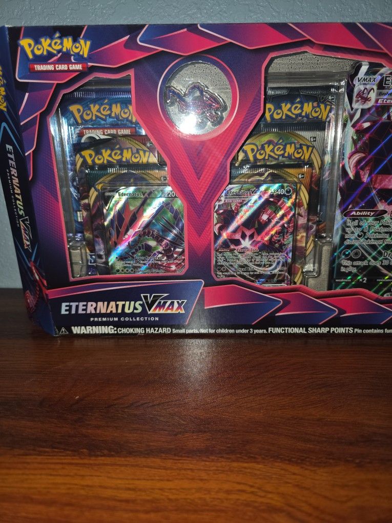 pokémon trading card game eternatus vmax premium collection Pokémon Eternatus VMAX PREMIUM COLLECTION