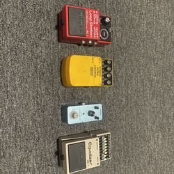 Guitar pedals