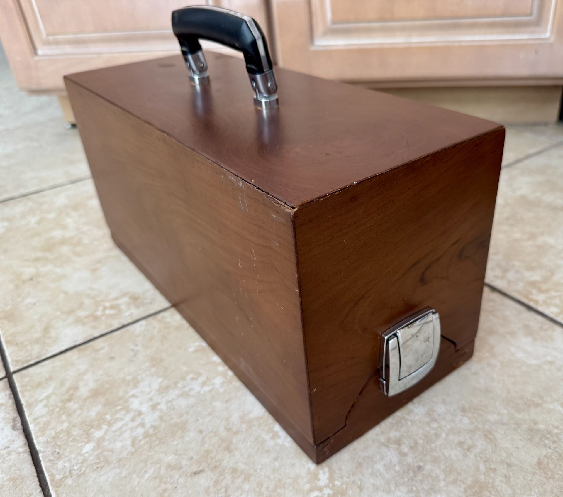Vintage wooden box