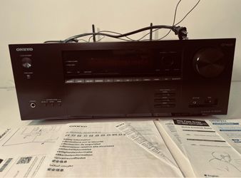 Onkyo TX-NR6100 7.2 Channel 8K Smart AV Receiver