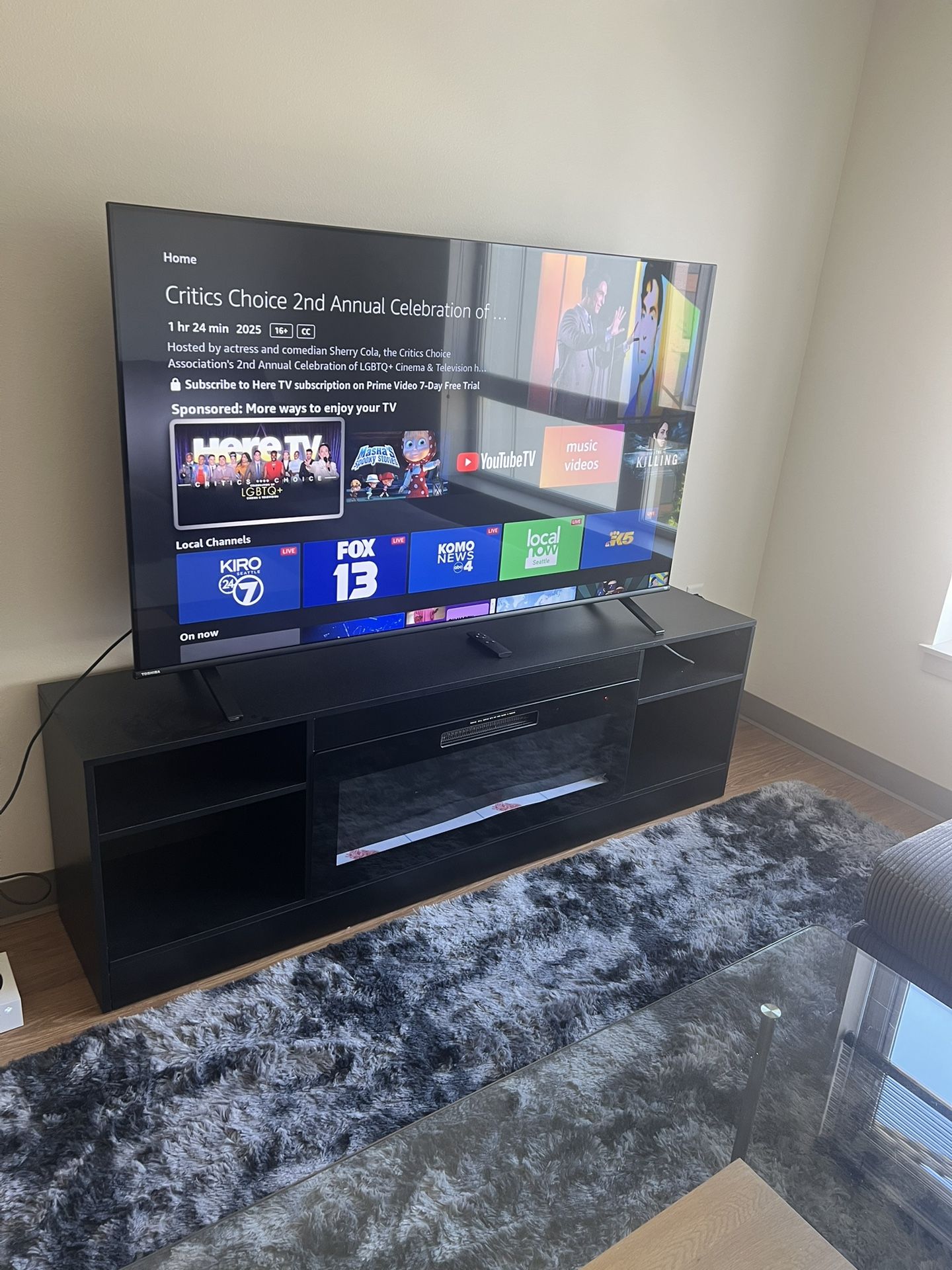 Toshiba 65” TV