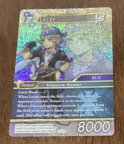Final Fantasy TCG - Locke LB - 27-121R - Journey Of Discovery - Foil
