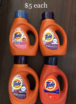 Tide liquid Detergent 40 fl oz $5 each
