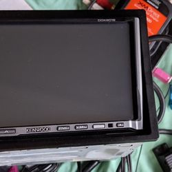 Kenwood DVD Receiver/ Monitor Deck incl. Kenwood KNA-G510 HIDEAWAY NAVIGATION SYSTEM & XM Direct XMDKEN100 Adapter (for Satellite radio)
