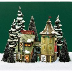 Department 56 North Pole Series Elfin Forge & Assembly Shop 56384 Dept House NEW