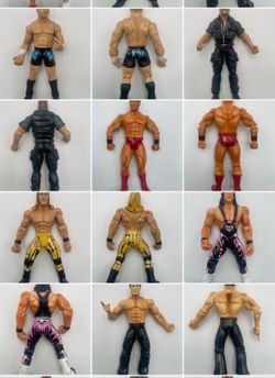 Vintage collection wrestling action figures asking $20 and up each thanks