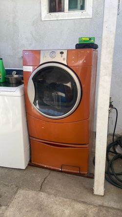 Maytag HE Front Load Washer with Pedestal