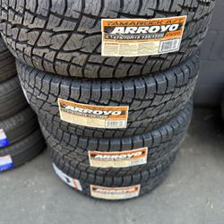 LT 275/70/18 Arroyo All Terrain Free Mounted And Balanced Montadas Y BALANCIADAS Gratis