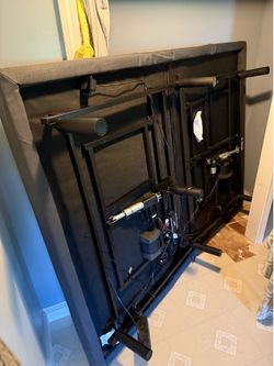Queen size resident bed frame.  Head and feet tilt. Massage