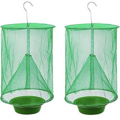 Ranch Hanging Catcher, Cage Catcher for Indoor and Outdoor, Family Farms, Park (2 Pack)