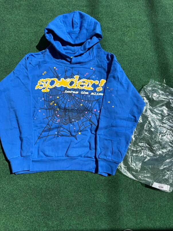 Sp5der TC Blue Hoodie