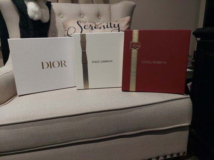 2 Dolce And 1 Dior Box Perfect For Party Decore