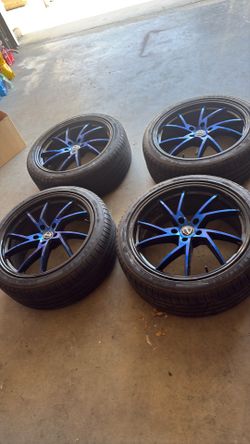 Rims and tires    20inch